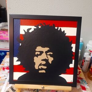 Jimi Hendrix original Acrylic painting